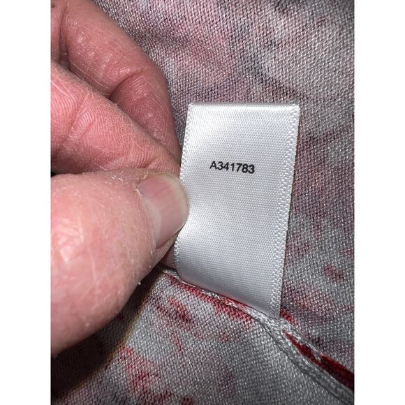 Quacker Factory Sweater Cardigan Womens Medium Christmas Floral Gem Buttons Rose - Picture 10 of 10